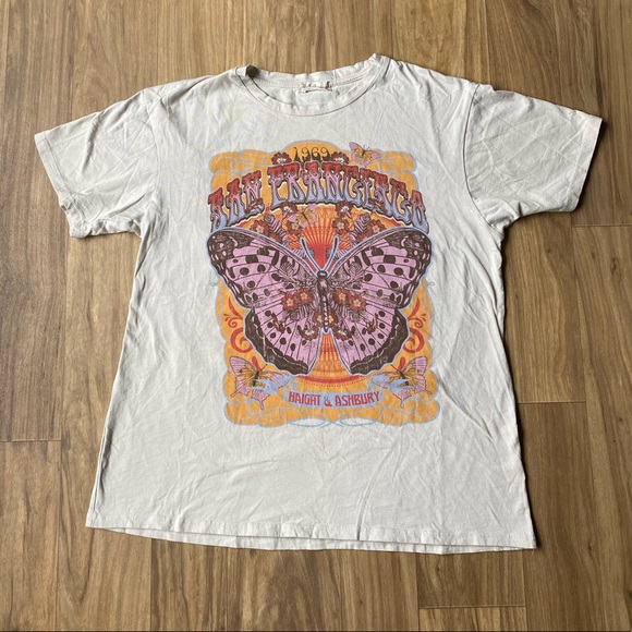 Altar'd State Tops - Altar’d State | Butterfly Graphic T-Shirt